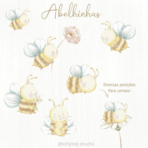 Bee - Abelhinha Ilustrações - Image 2